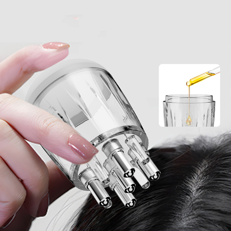 Hair Care For Hair Loss - Scalp Applicator Liquid Comb Portable Mini