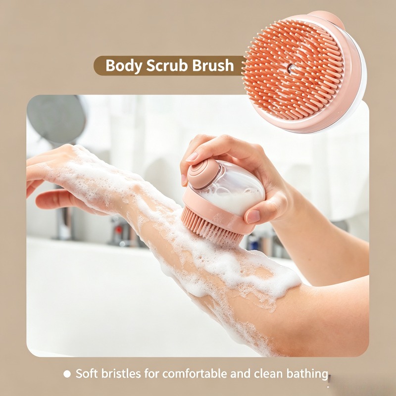 Scalp Scrub Exfoliant - Refillable liquid scalp massage brush hair