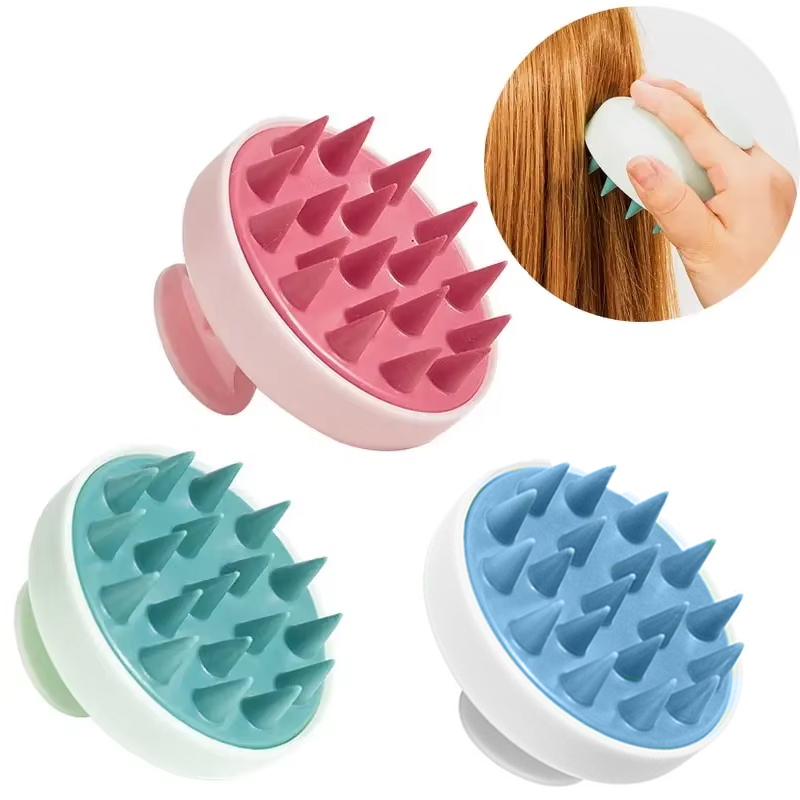Scalp Scrub Exfoliant - 1PC Scalp Massage Brush Soft Silicon