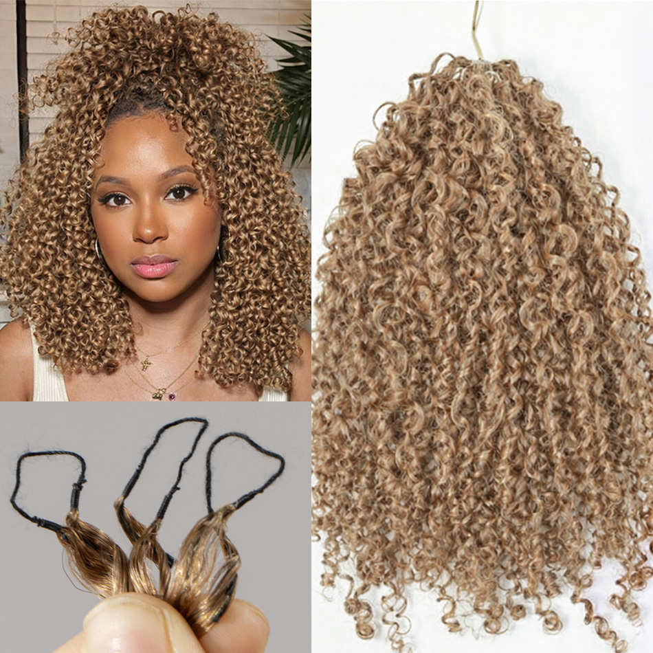 Hair Care Honey - 15A Small Spirals Curly Honey Blonde