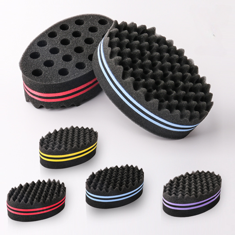 Twist Sponge Coil - Oval Double Sides Magic Twist Hair