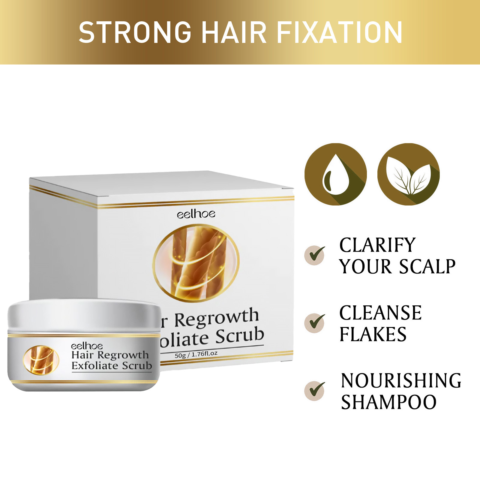 Scalp Scrub Cream Strengthen R - Scalp Scrub Exfoliant recension och pris