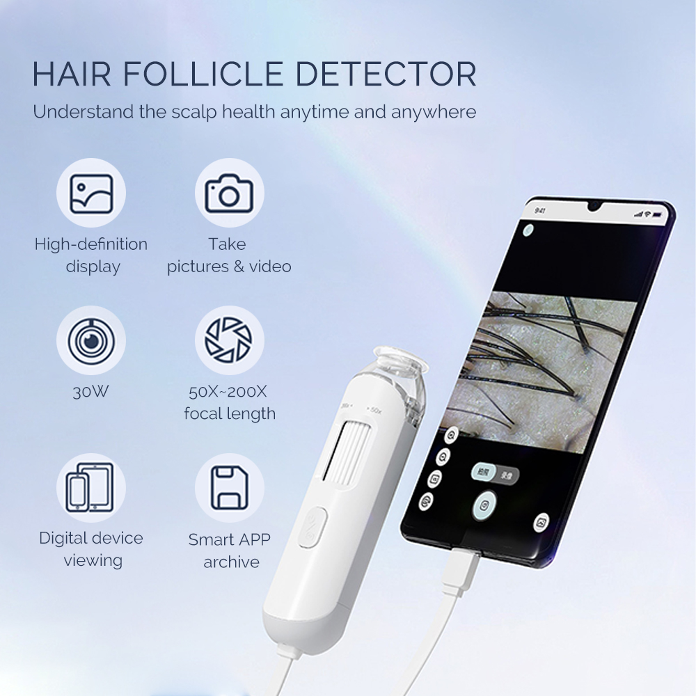 New 50X/200X Hair Follicles Sc - Hair Porosity Test recension och pris