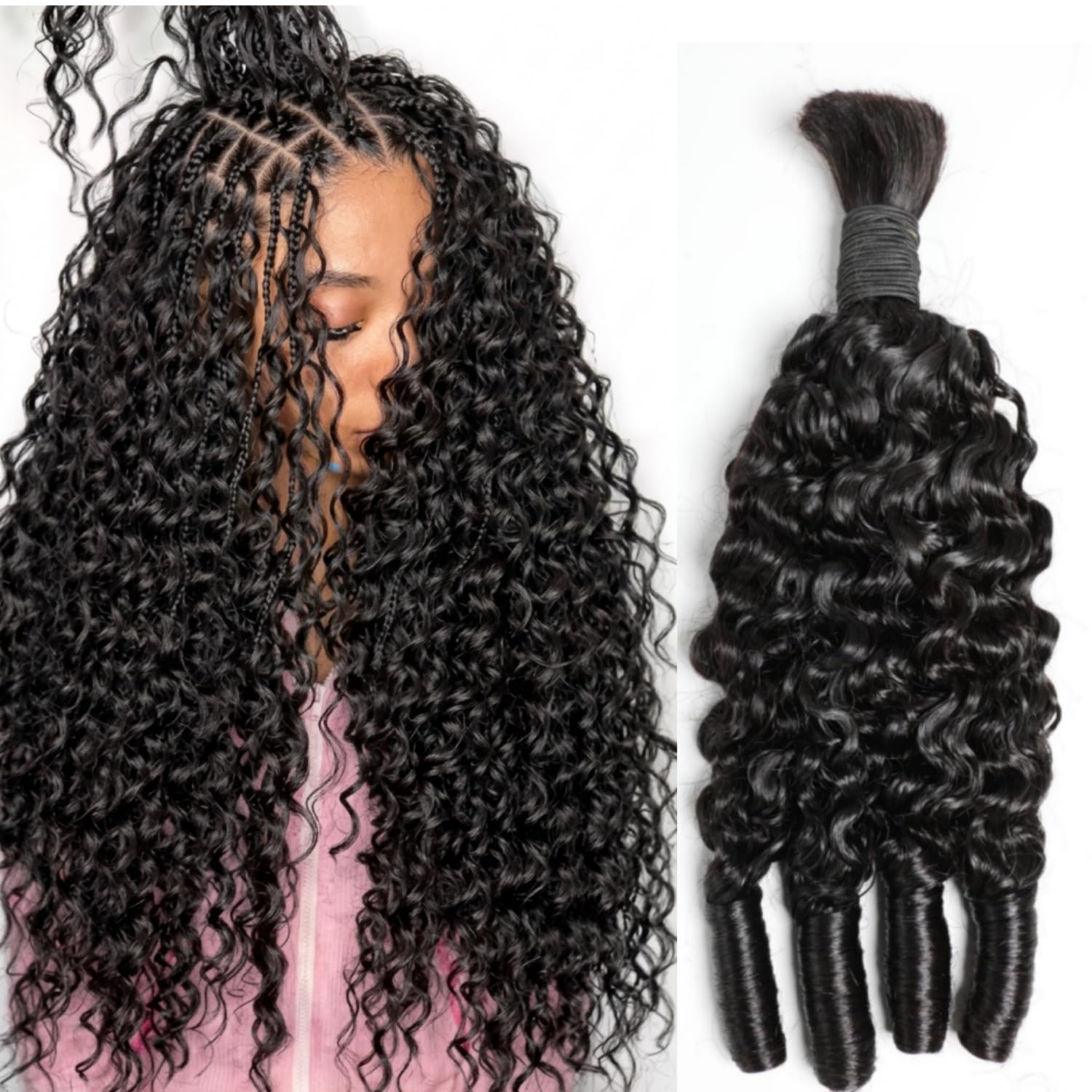 Human Braiding Hair For Boho B - Hair Care Formulation recension och pris