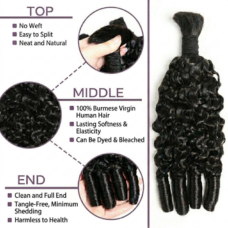 Human Braiding Hair For Boho B - Hair Care Formulation recension och pris