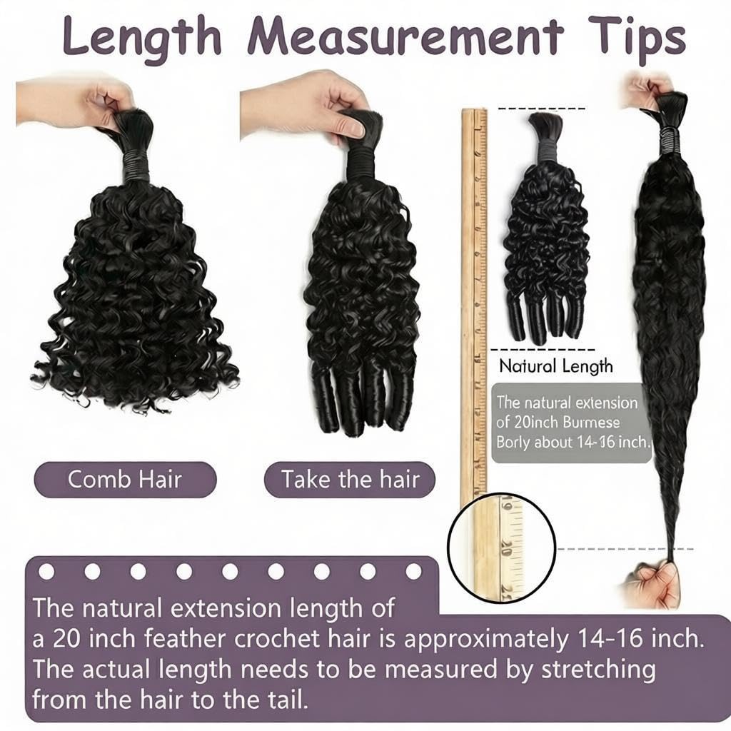 Human Braiding Hair For Boho B - Hair Care Formulation recension och pris