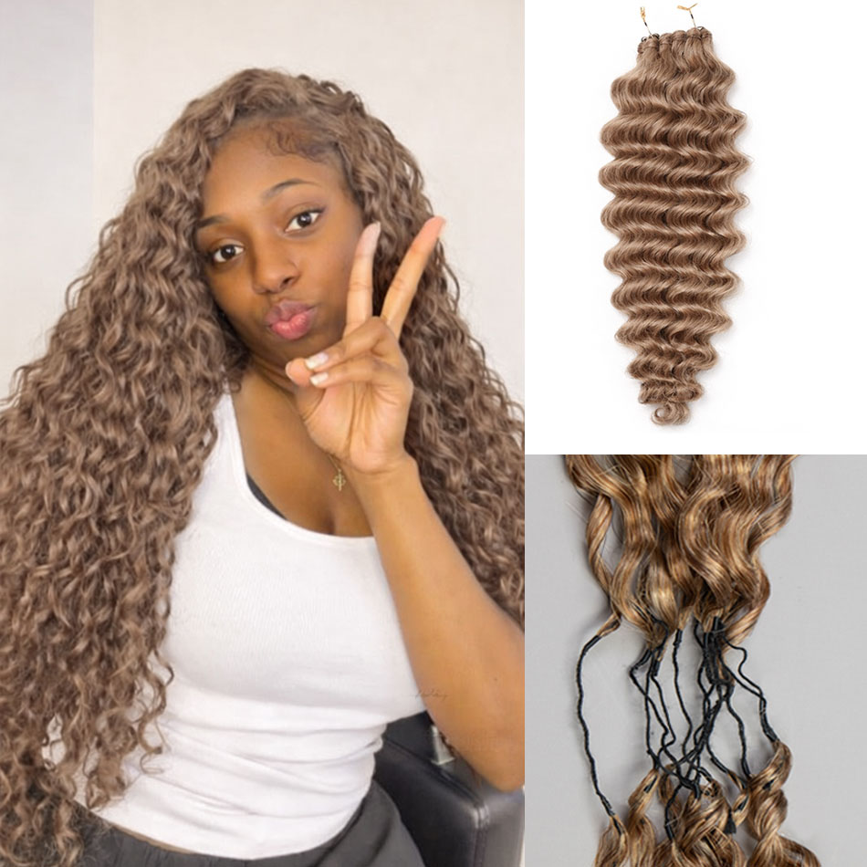 Honey Brown Feather Crochet Hu - Hair Care Honey recension och pris