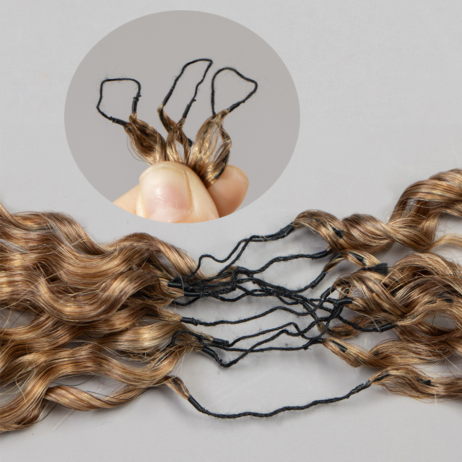 Honey Brown Feather Crochet Hu - Hair Care Honey recension och pris