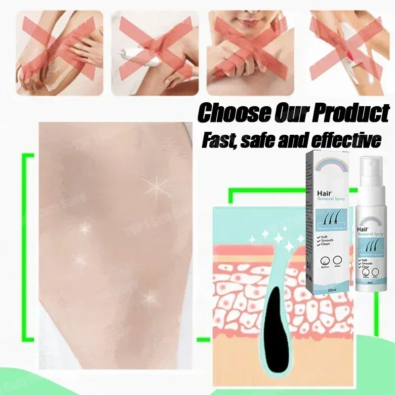 Hair Removal Spray Powerful Ha - Hair Care Korea recension och pris