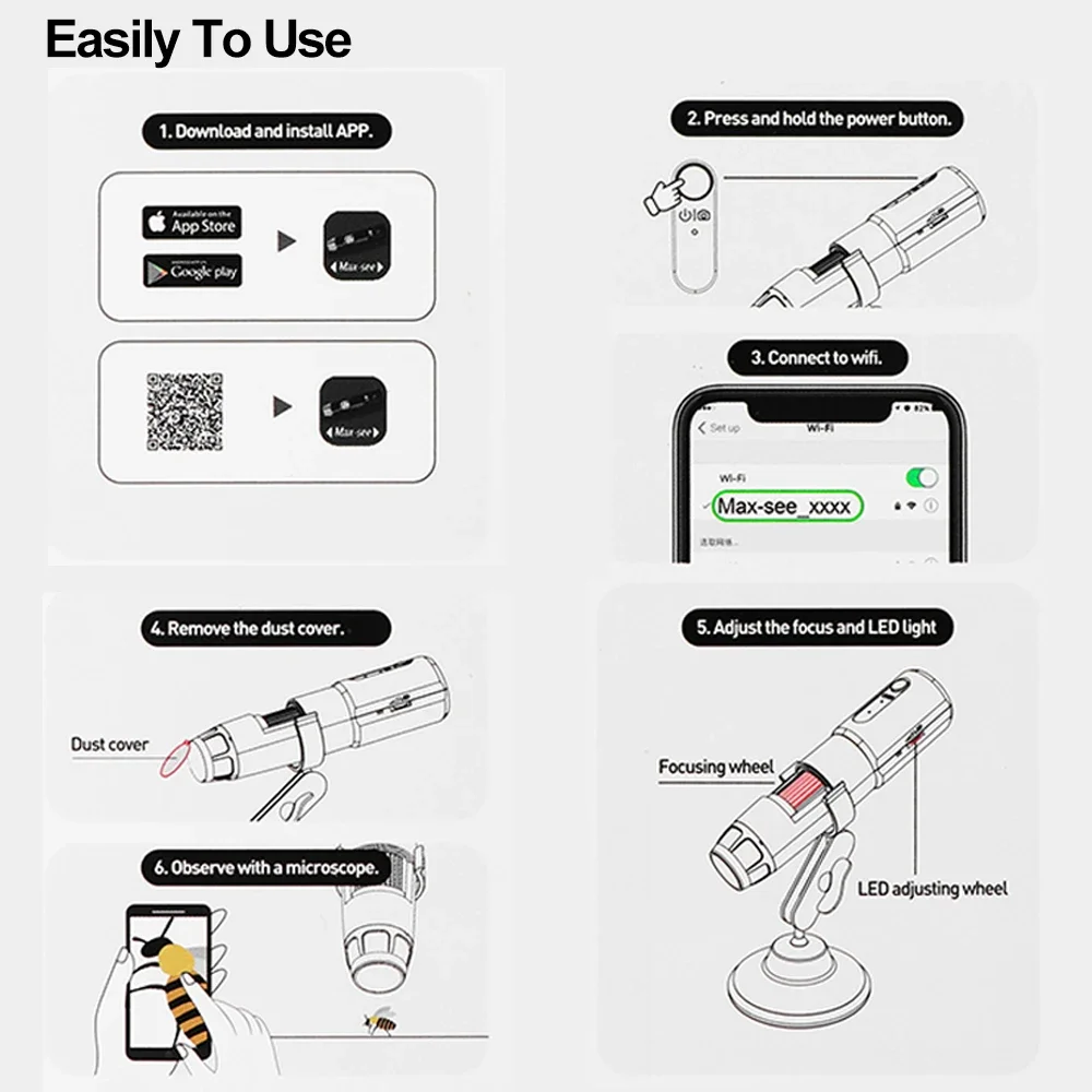 Dermatoscope Skin Analyzer Mac - Hair Porosity Test recension och pris