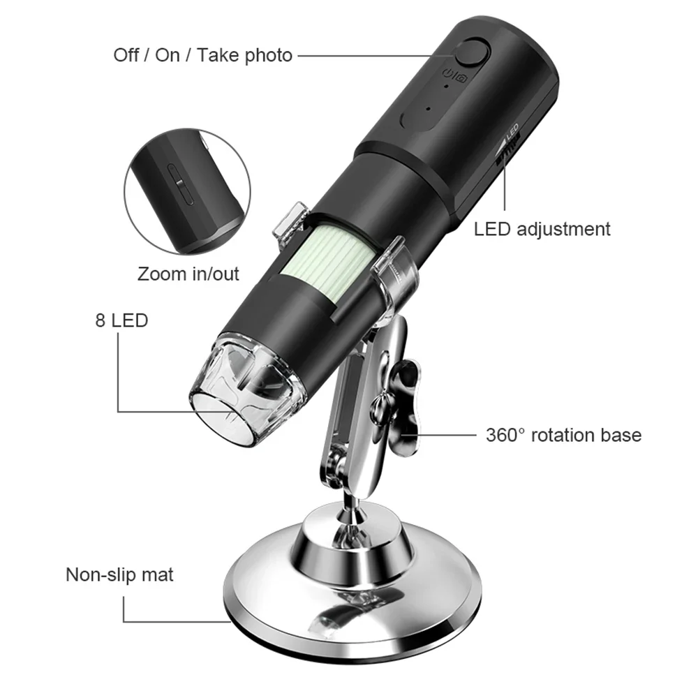 Dermatoscope Skin Analyzer Mac - Hair Porosity Test recension och pris