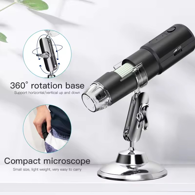 Digital Microscope WiFi Wirele - Hair Porosity Test recension och pris