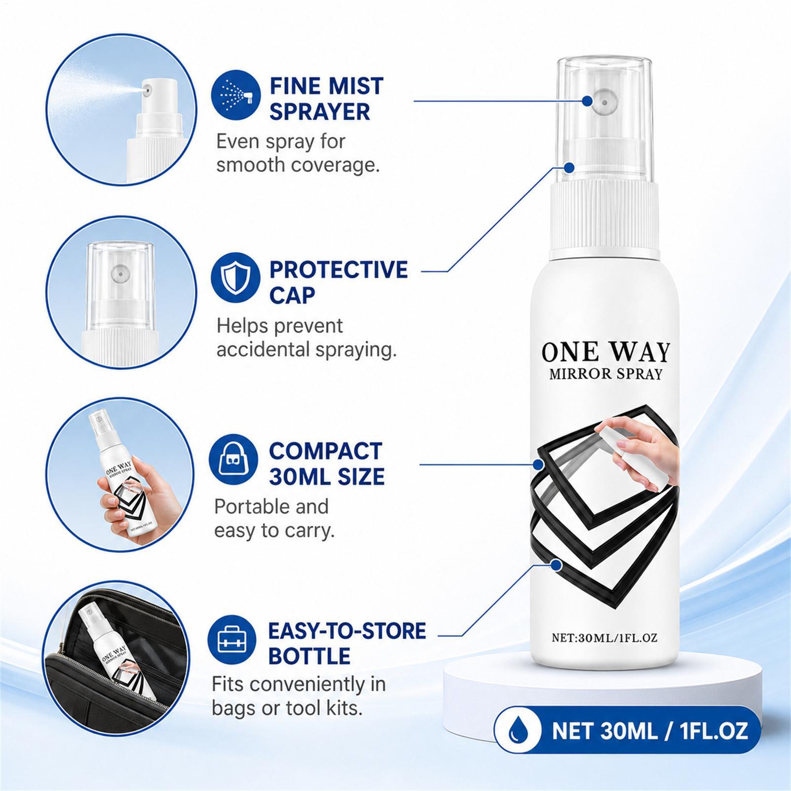 Reflective Window Spray 30ml Q - Heat Protectant Spray recension och pris