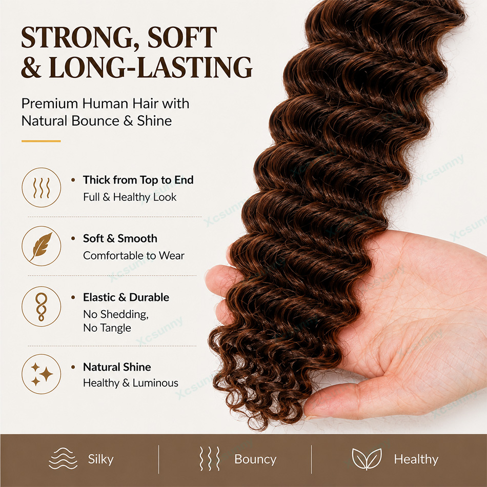 Color #4/30 Boho Braids Human  - Hair Care Formulation recension och pris