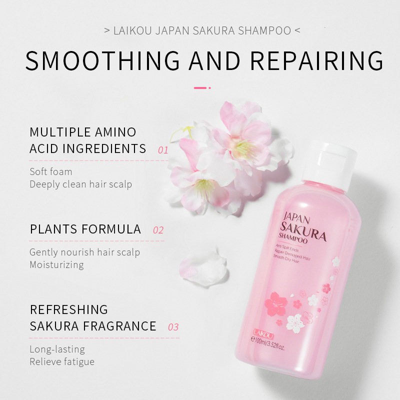 LAIKOU Japan Sakura Shampoo/Co - Hair Care In Japan recension och pris