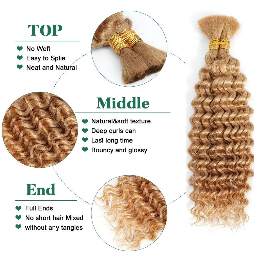 100g Honey Blonde Boho Braids  - Hair Care Honey recension och pris
