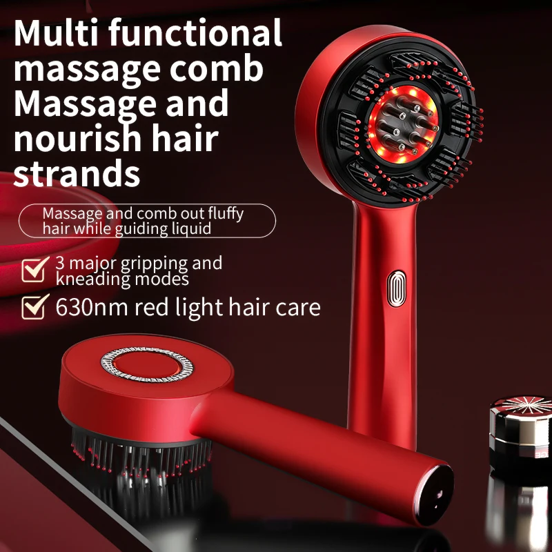 Electric Massage Comb Portable - Hair Care For Hair Loss recension och pris