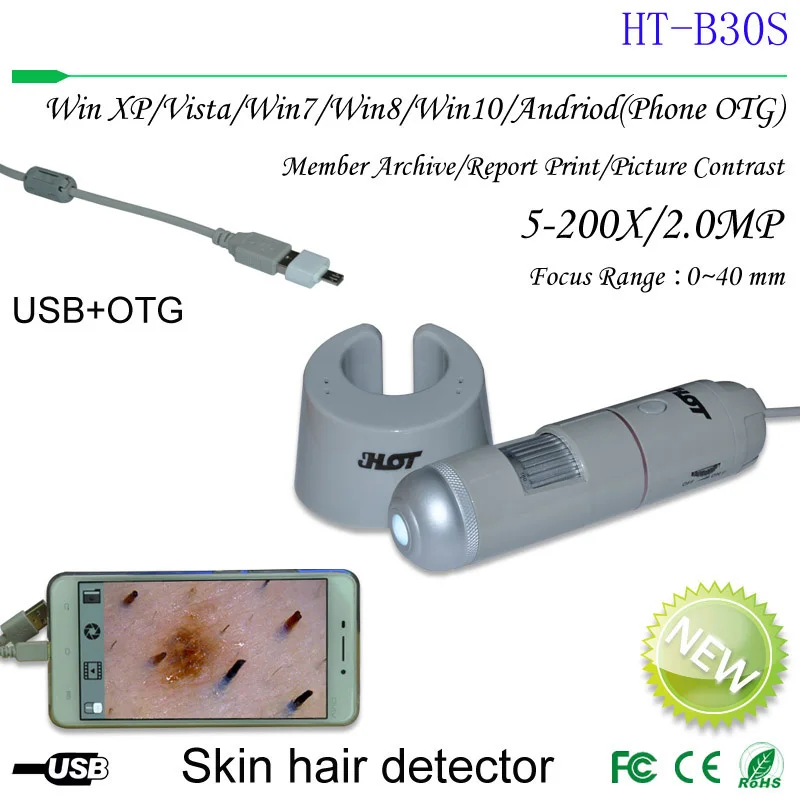 HT-B30S 5-200X Magnification P - Hair Porosity Test recension och pris