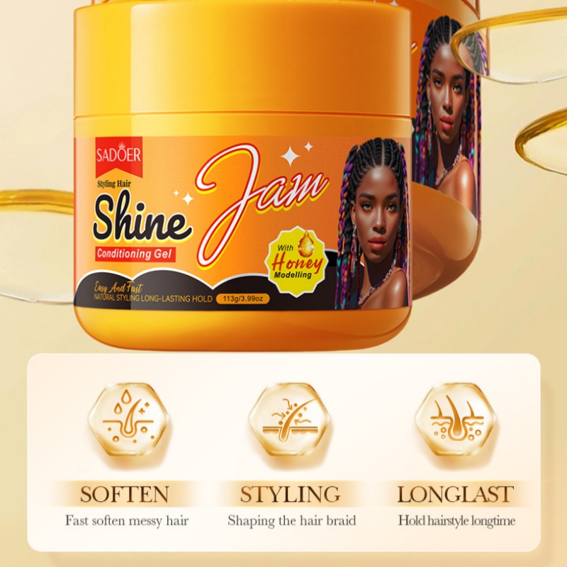 113g of Hair Care Gel, Contain - Hair Care Honey recension och pris