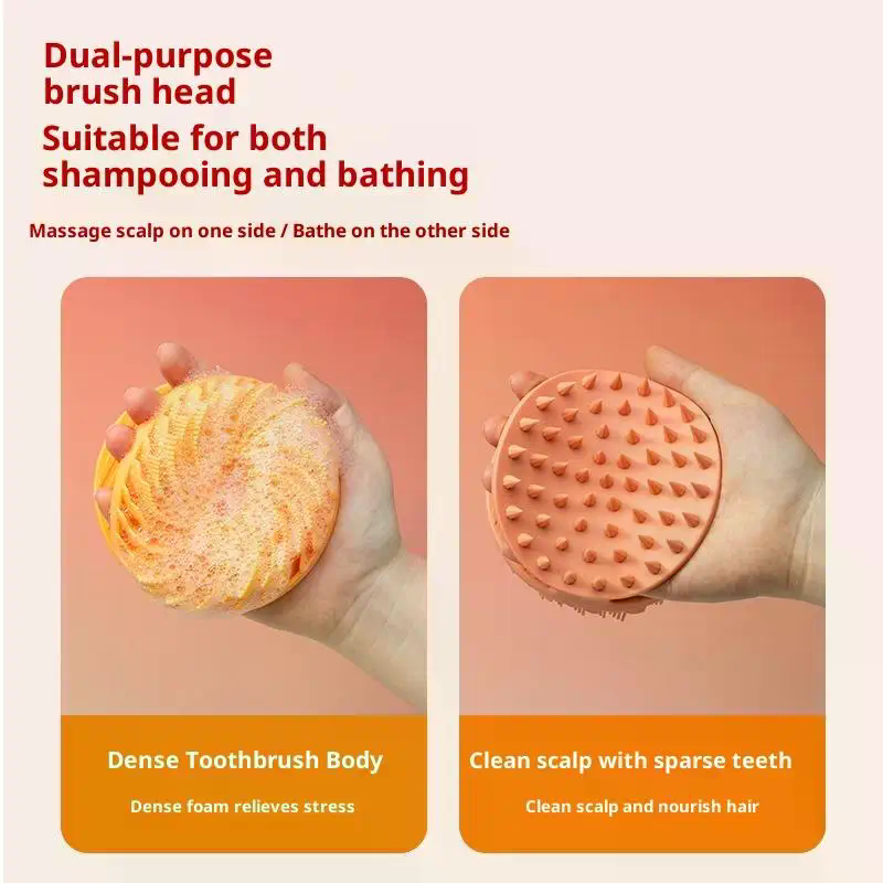Soft Silicone Body Scrubber Sc - Scalp Scrub Exfoliant recension och pris