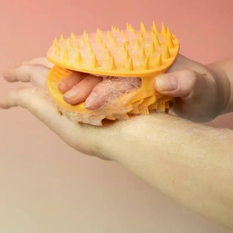 Soft Silicone Body Scrubber Sc - Scalp Scrub Exfoliant recension och pris