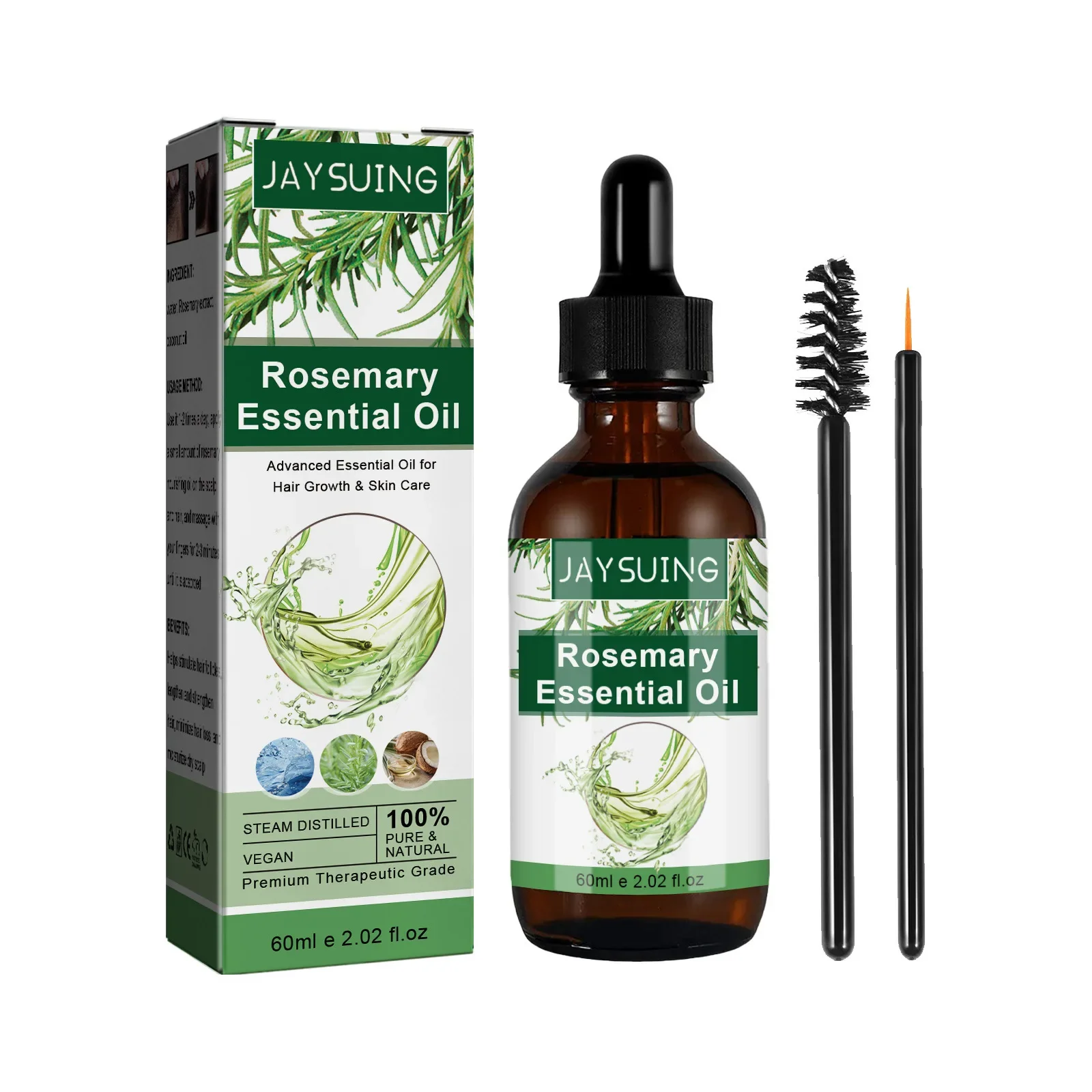Rosemary Essential Oil For Hai - Hair Care For Hair Loss recension och pris