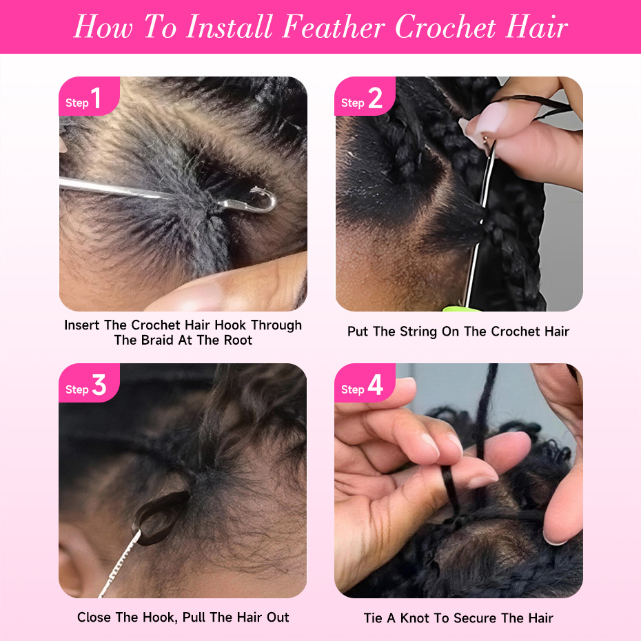 Deep Wave Feather Crochet Huma - Hair Care Formulation recension och pris