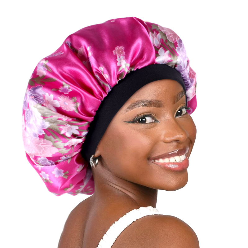Women Satin Bonnet Elastic Wid - Hair Care For Hair Loss recension och pris