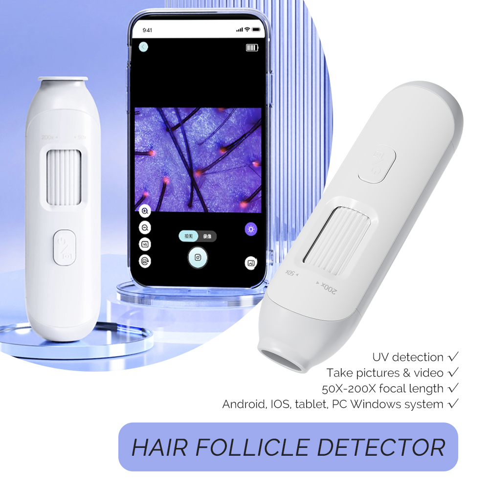 New 50X-200X Hair Follicles Sc - Hair Porosity Test recension och pris
