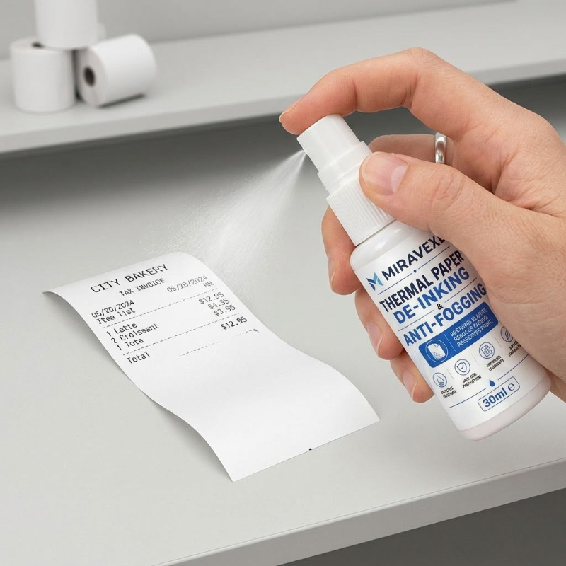 Thermal Paper Eraser Spray, In - Heat Protectant Spray recension och pris