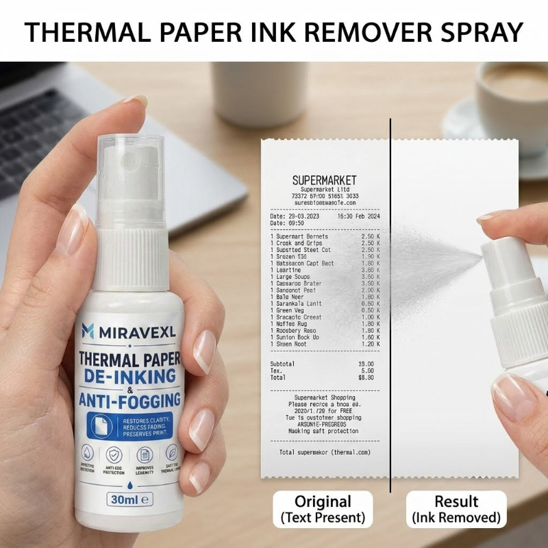 Thermal Paper Eraser Spray, In - Heat Protectant Spray recension och pris
