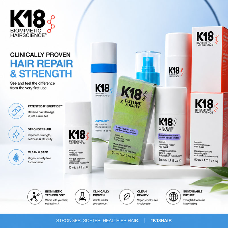 New K18 50ml 150ml Leave-In Mo - Hair Care K18 recension och pris