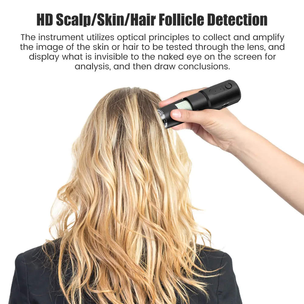 Wireless Dermatoscope Scalp Sk - Hair Porosity Test recension och pris