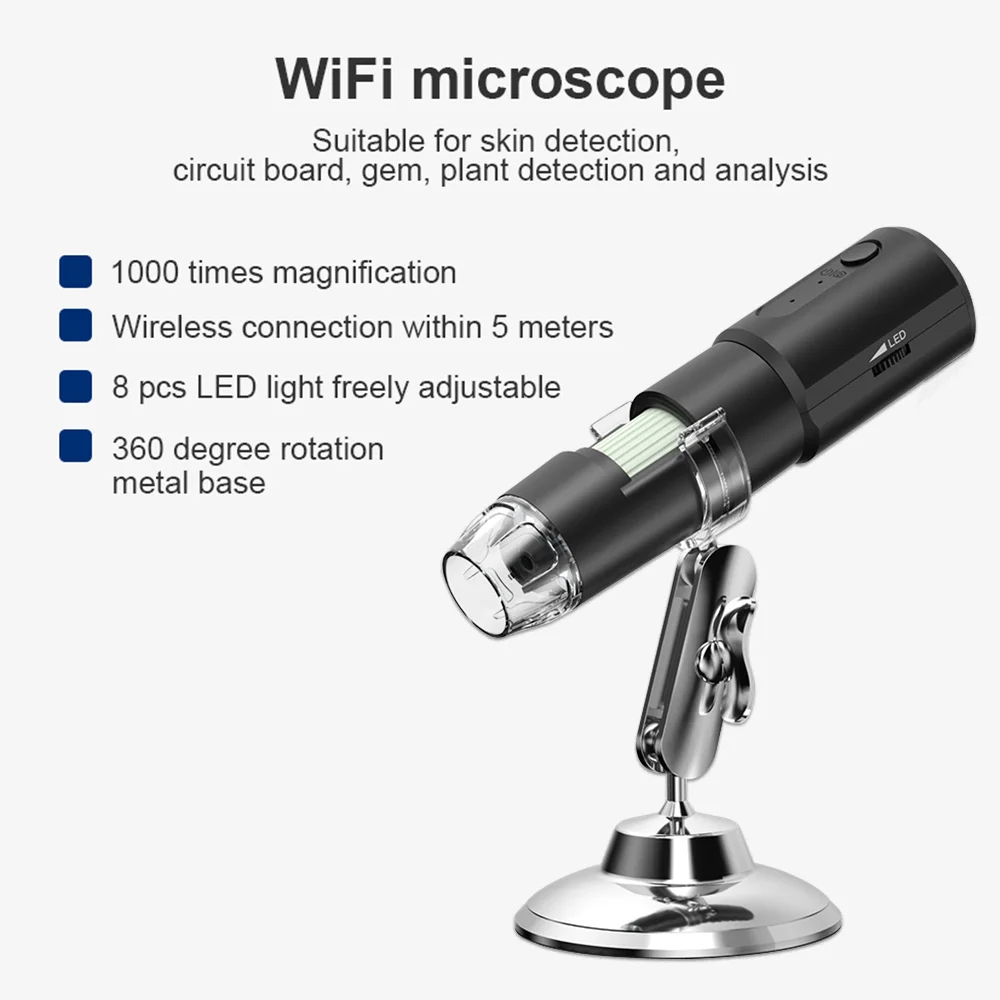 Wireless Dermatoscope Scalp Sk - Hair Porosity Test recension och pris