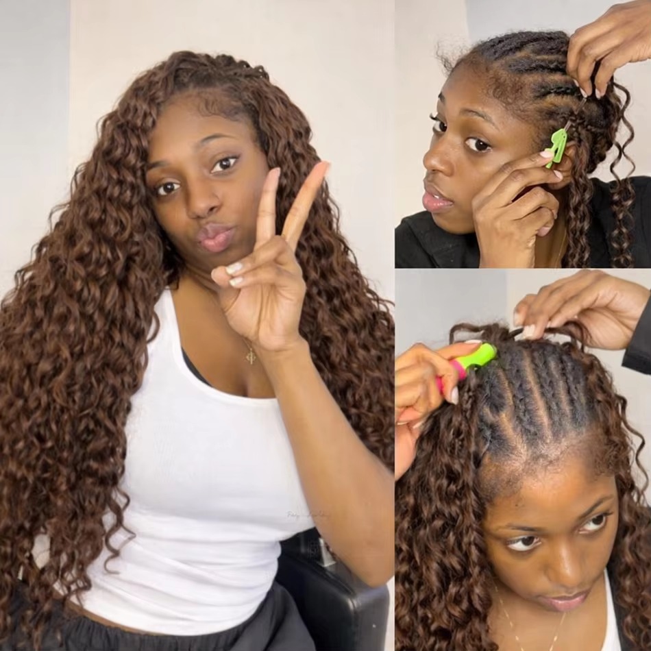 Smilegirl  Deep Wave Crochet H - Crochet Braiding Hair recension och pris
