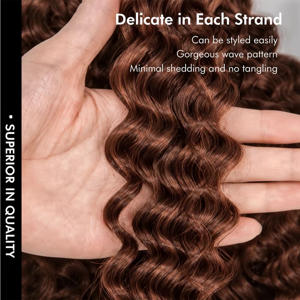 Smilegirl  Deep Wave Crochet H - Crochet Braiding Hair recension och pris
