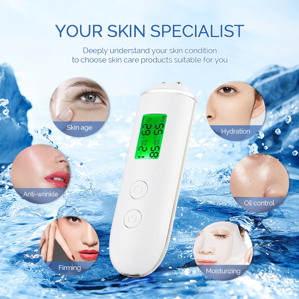 Skin Tester Face Skin Moisture - Hair Porosity Test recension och pris