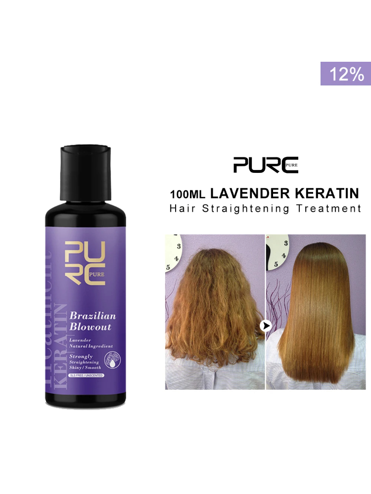 PURC Lavender 12% Brazilian Ke - Hair Care Korea recension och pris