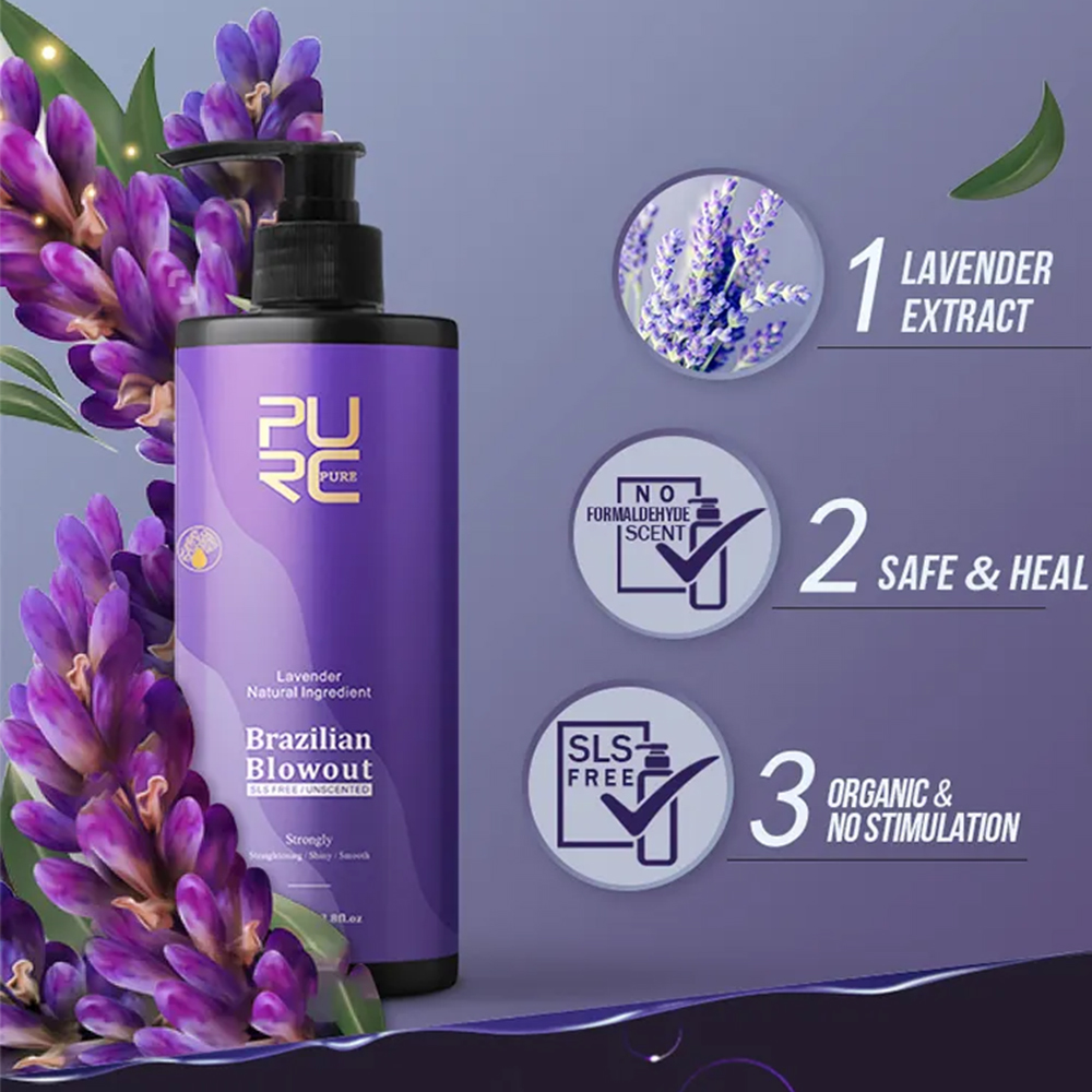PURC Lavender 12% Brazilian Ke - Hair Care Korea recension och pris