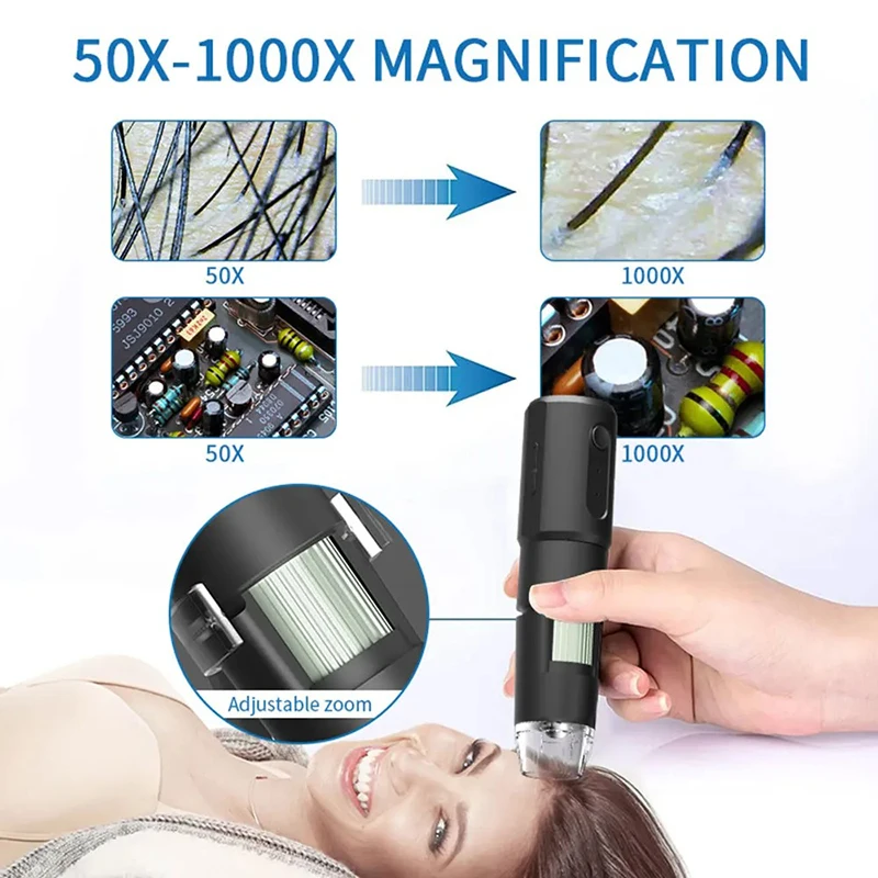 Wireless Dermatoscope Scalp Sk - Hair Porosity Test recension och pris